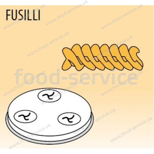 Матрица макарон. изделий Fusilli d57 для пресса Fimar MPF/2.5, MPF/4 (насадка)